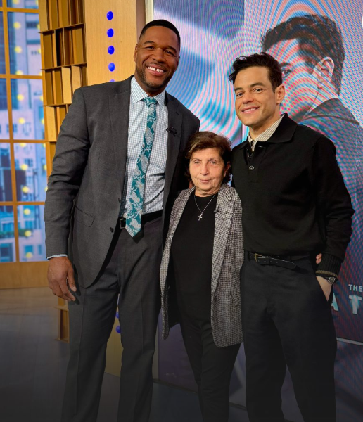 雷米馬利克近日又偕同母親到《Good Morning America》開工受訪。