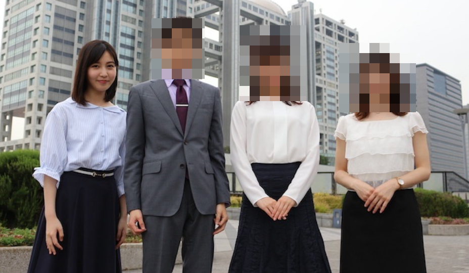 沖繩電視台24歲女主播大坪彩織,涉向另一位女同事送上有毒飲品,累對方一度昏迷被捕。(網上圖片)