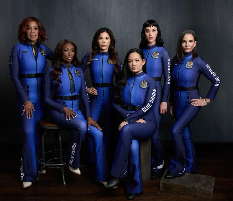 全女班完成太空之旅。(互聯網)