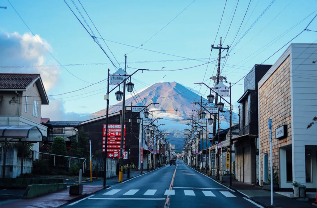 日本富士山(網上圖片)