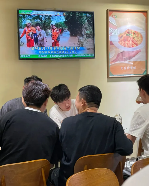 王楚欽去年9月亦曾經光顧同一茶餐廳,可見已成為他訪澳的「食堂」。(搭枱茶餐廳小紅書專頁)