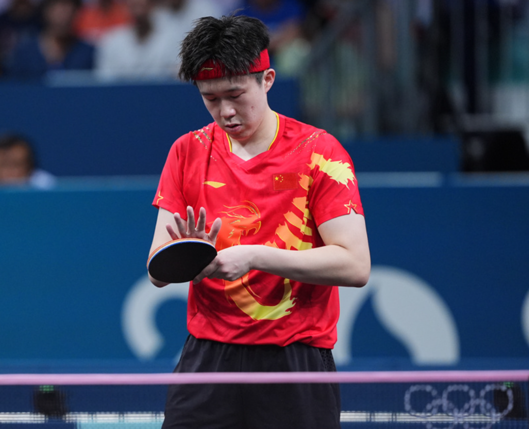 中國乒乓球手、奧運金牌得主王楚欽(中新社資料圖片)