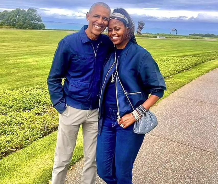 奧巴馬及米歇爾結婚32年。(互聯網)