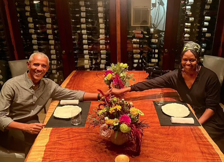 奧巴馬及米歇爾結婚32年。(互聯網)