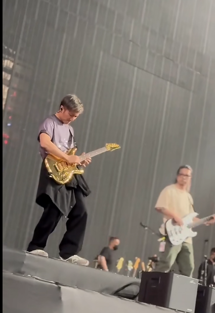 網上流出謝霆鋒彩排片段。