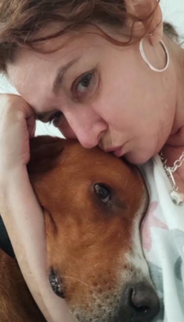 動物保護者Nina Savić深受影片所觸動,跨越320公里專程前往現場收養這隻狗,命名為Hogar,其性格相當親人。(網上圖片)