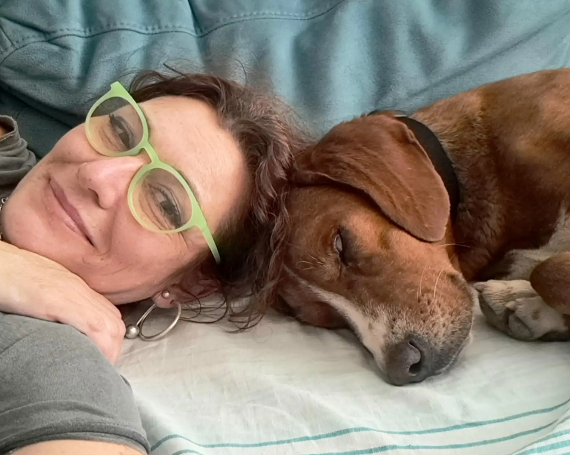 動物保護者Nina Savić深受影片所觸動,跨越320公里專程前往現場收養這隻狗,命名為Hogar,其性格相當親人。(網上圖片)