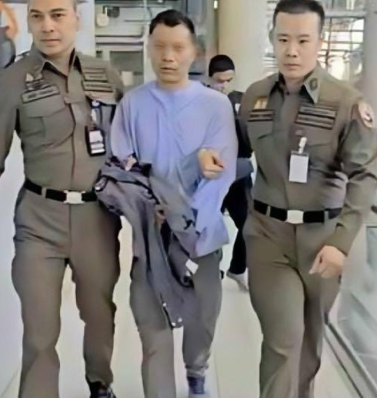 涉案男子被捕。(互聯網)