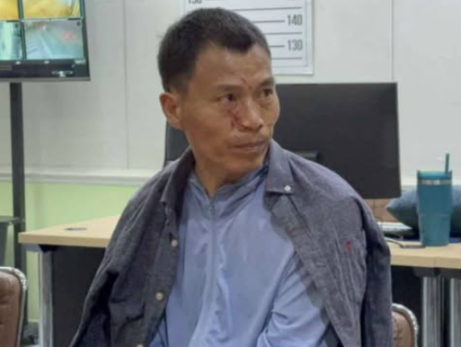 涉案男子被捕。(互聯網)