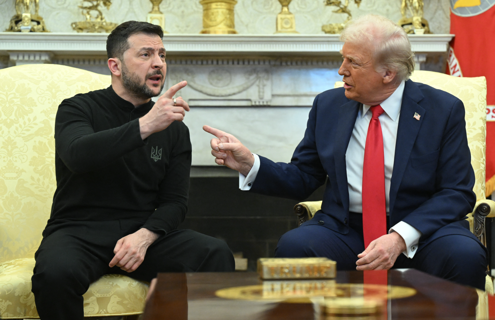 特朗普否認與澤連斯基關係惡劣,指兩人在白宮的爭執只是小障礙,因為當時不同意對方一些說法(資料圖片)