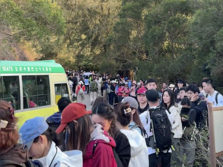 近期周末及清明節假期期間,已有較多遊人前往東壩(小紅書)