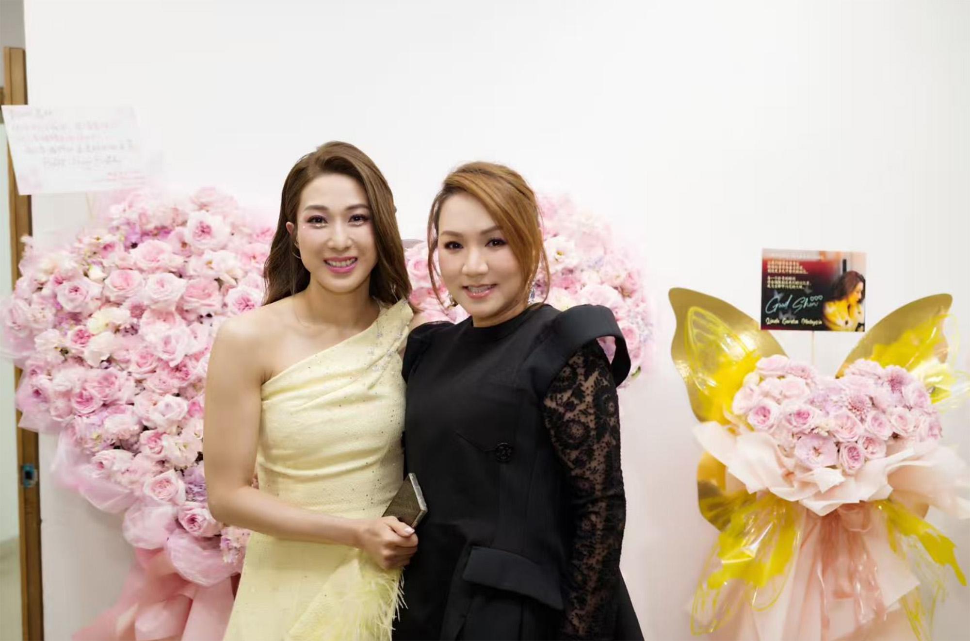 鍾嘉欣與黎瑞恩。