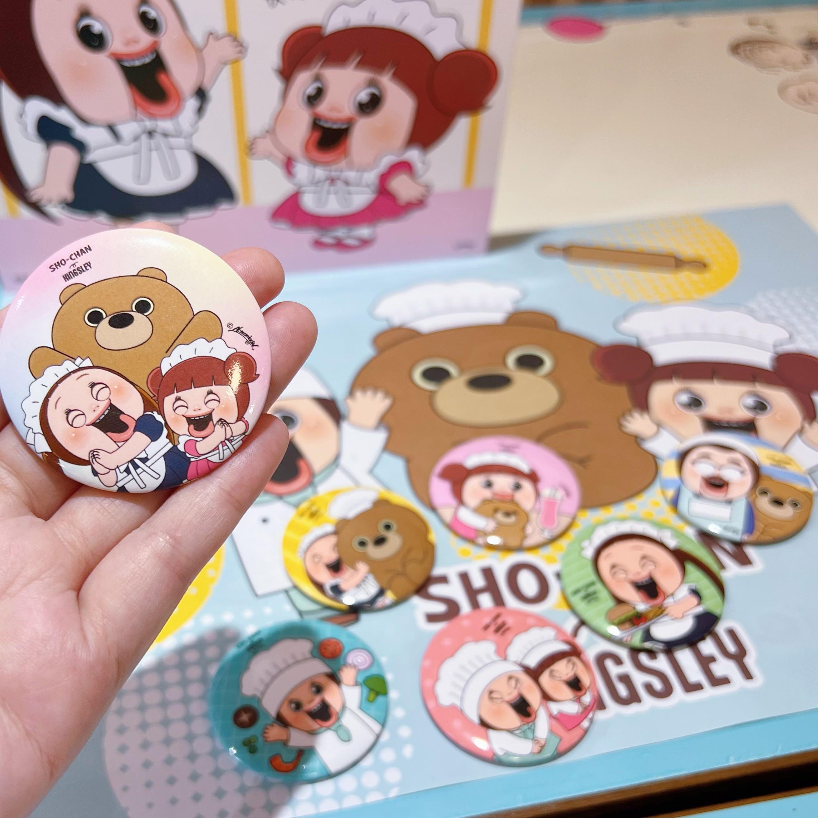 一套6款的限定襟章