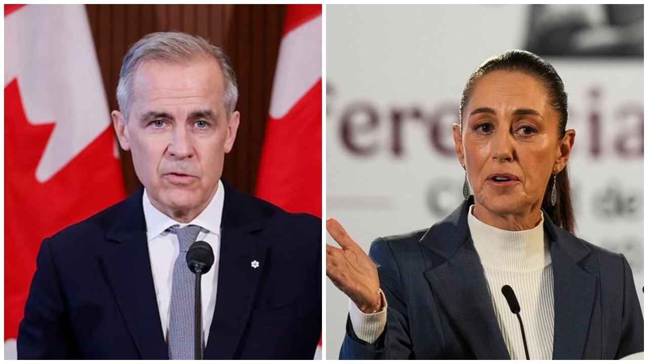 加墨領袖在特朗普政府公布新關稅前夕通話。(資料圖片)