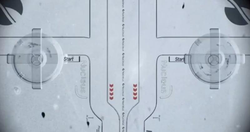 2毫米、仿造女性生殖道的賽道。(X)