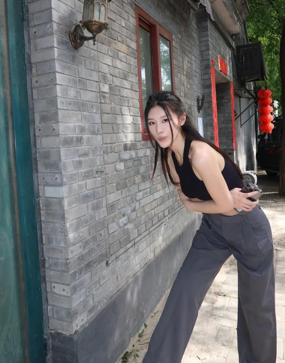 郭珮文展開北京之行,參觀當地必到景點。