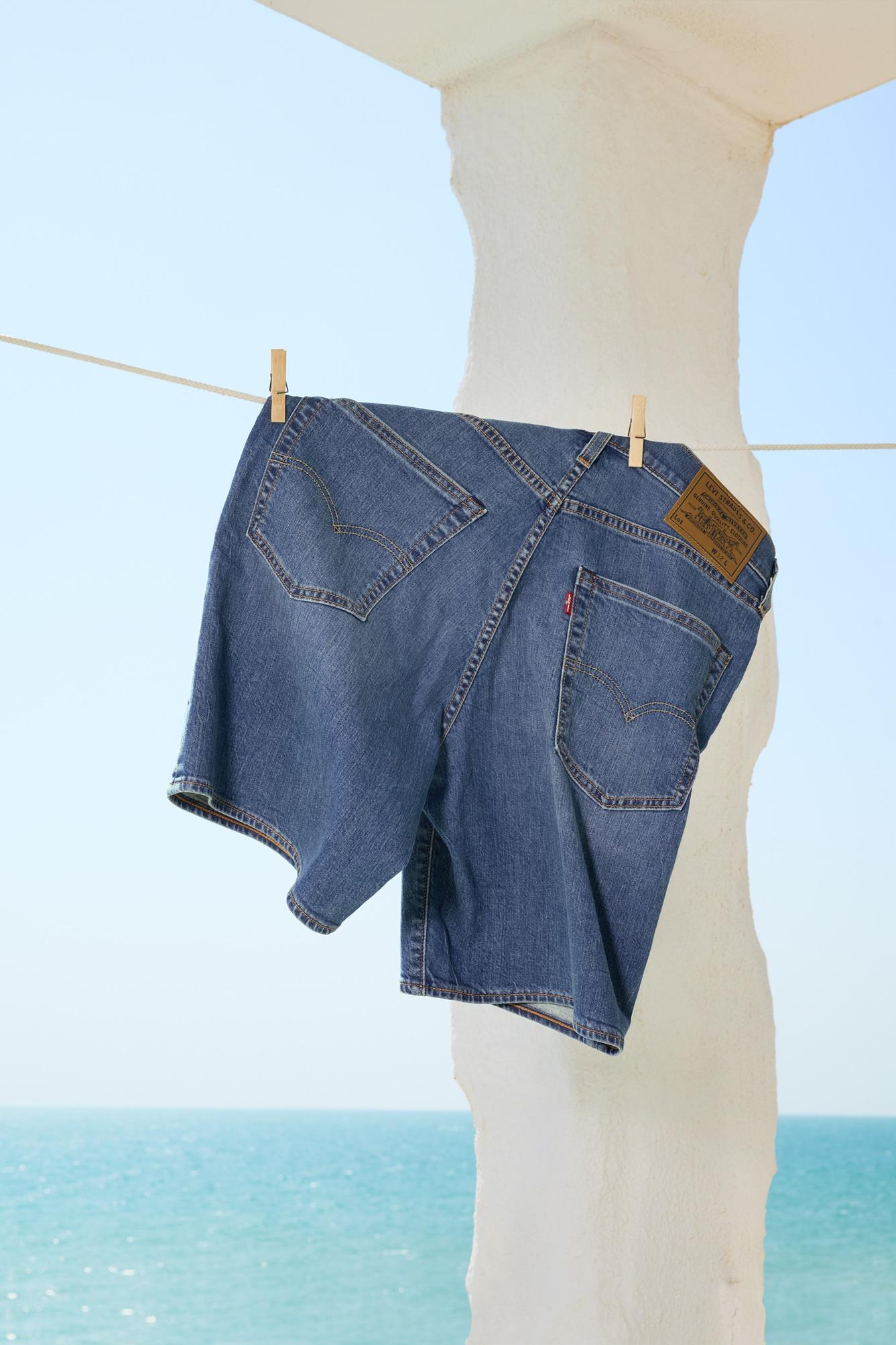 Levi's 405標準男裝短褲。$749