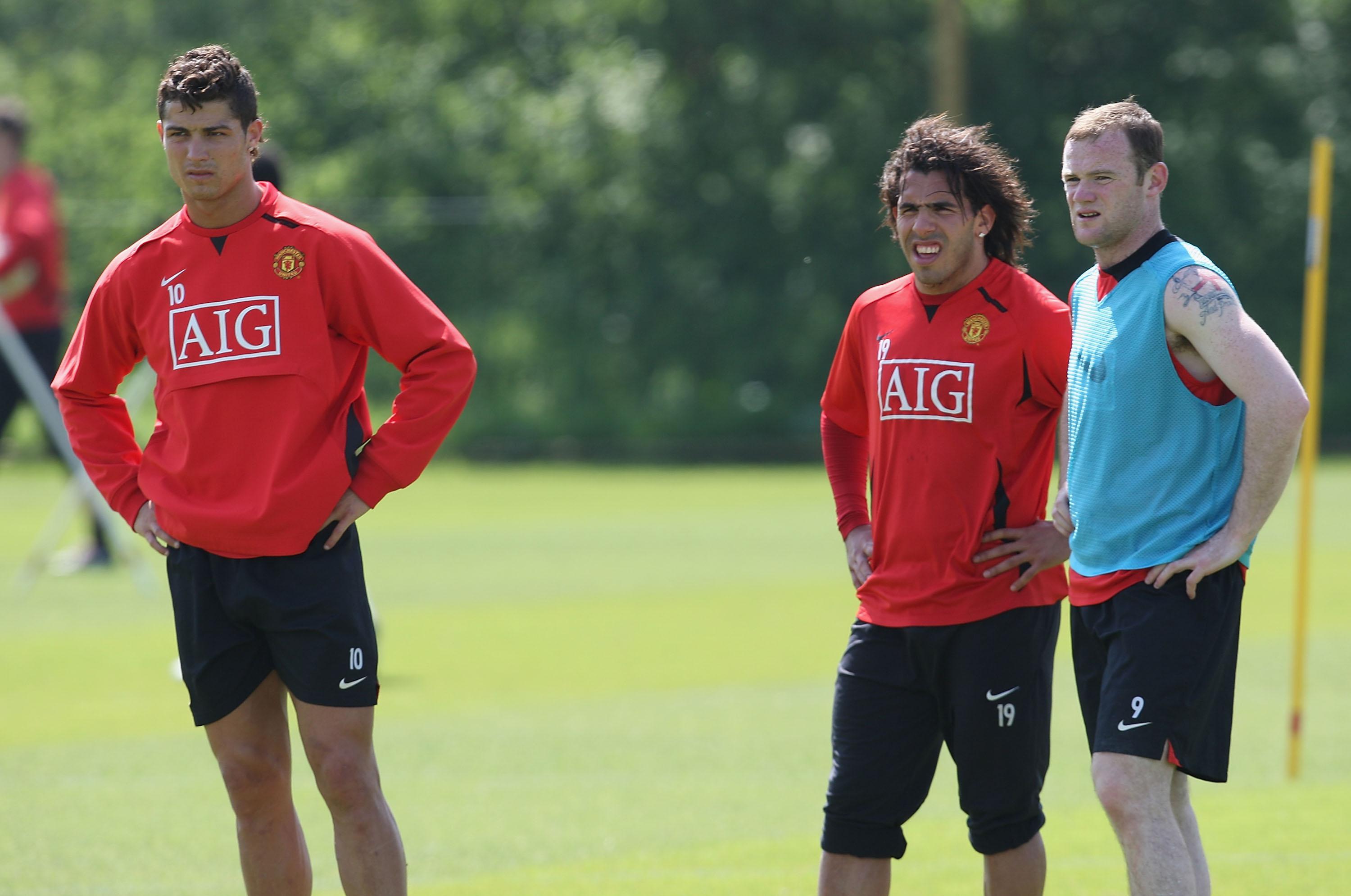 泰維斯曾與C朗拿度及朗尼組成曼聯三叉戟。(資料圖片)