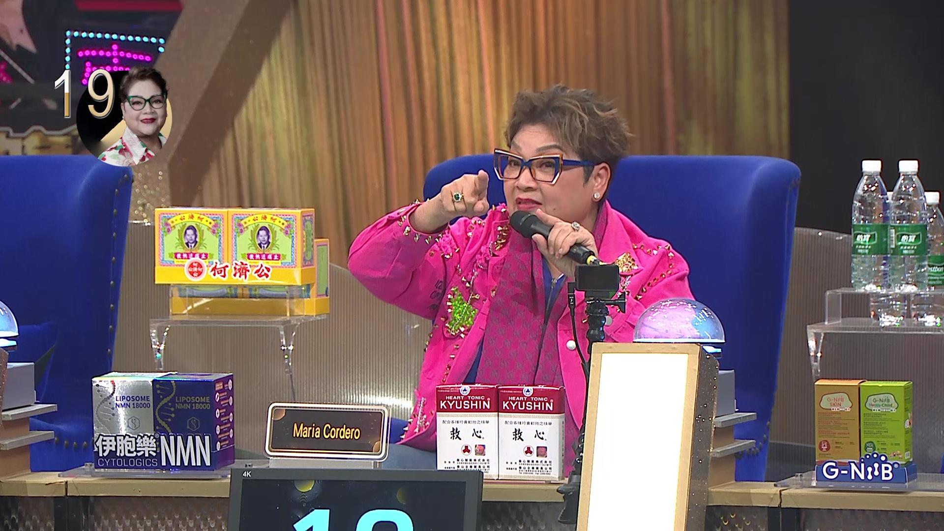 肥媽聽趙浚承唱歌聽到好陶醉。