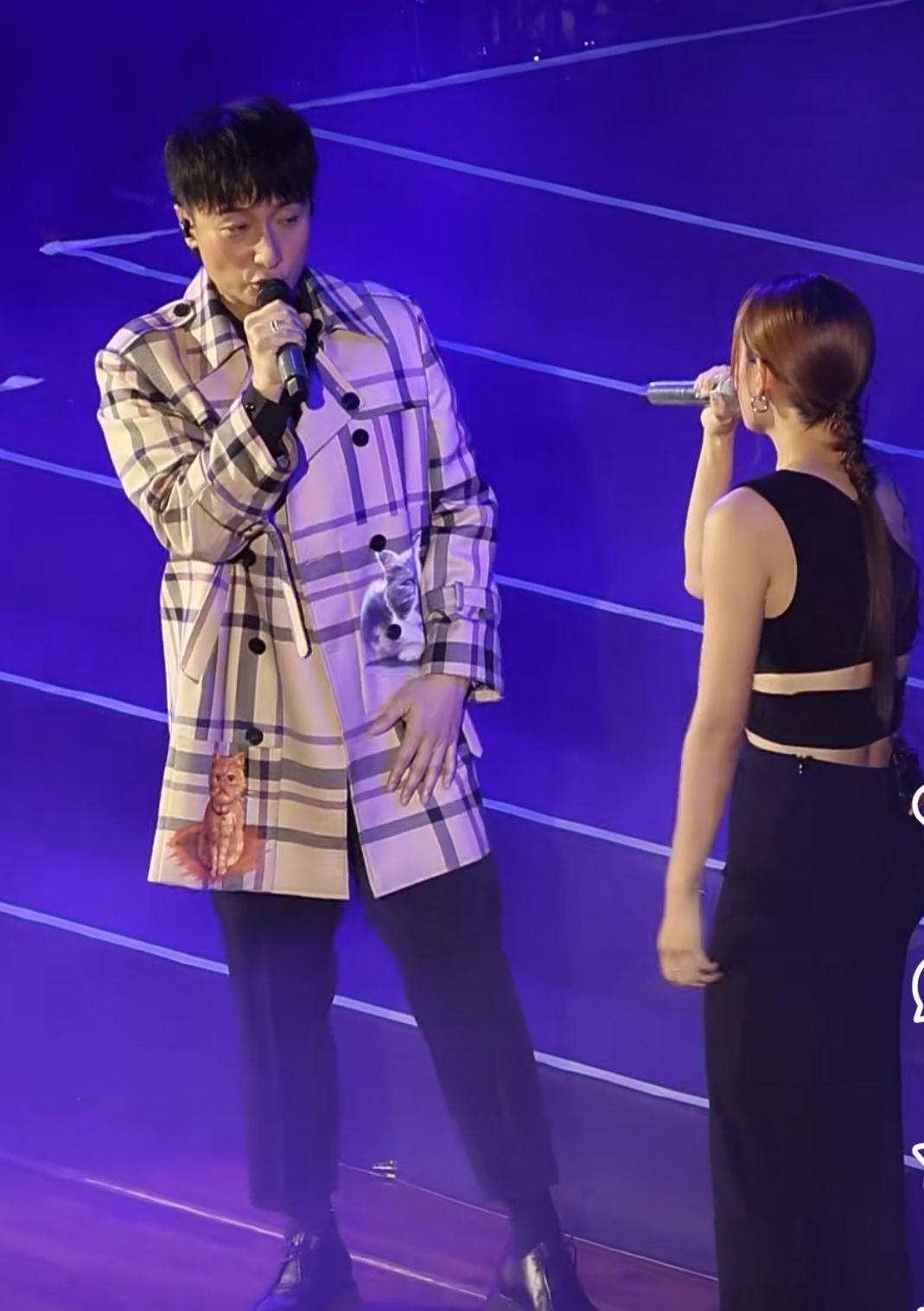 江若琳擔任嘉賓合唱《好心好報》。