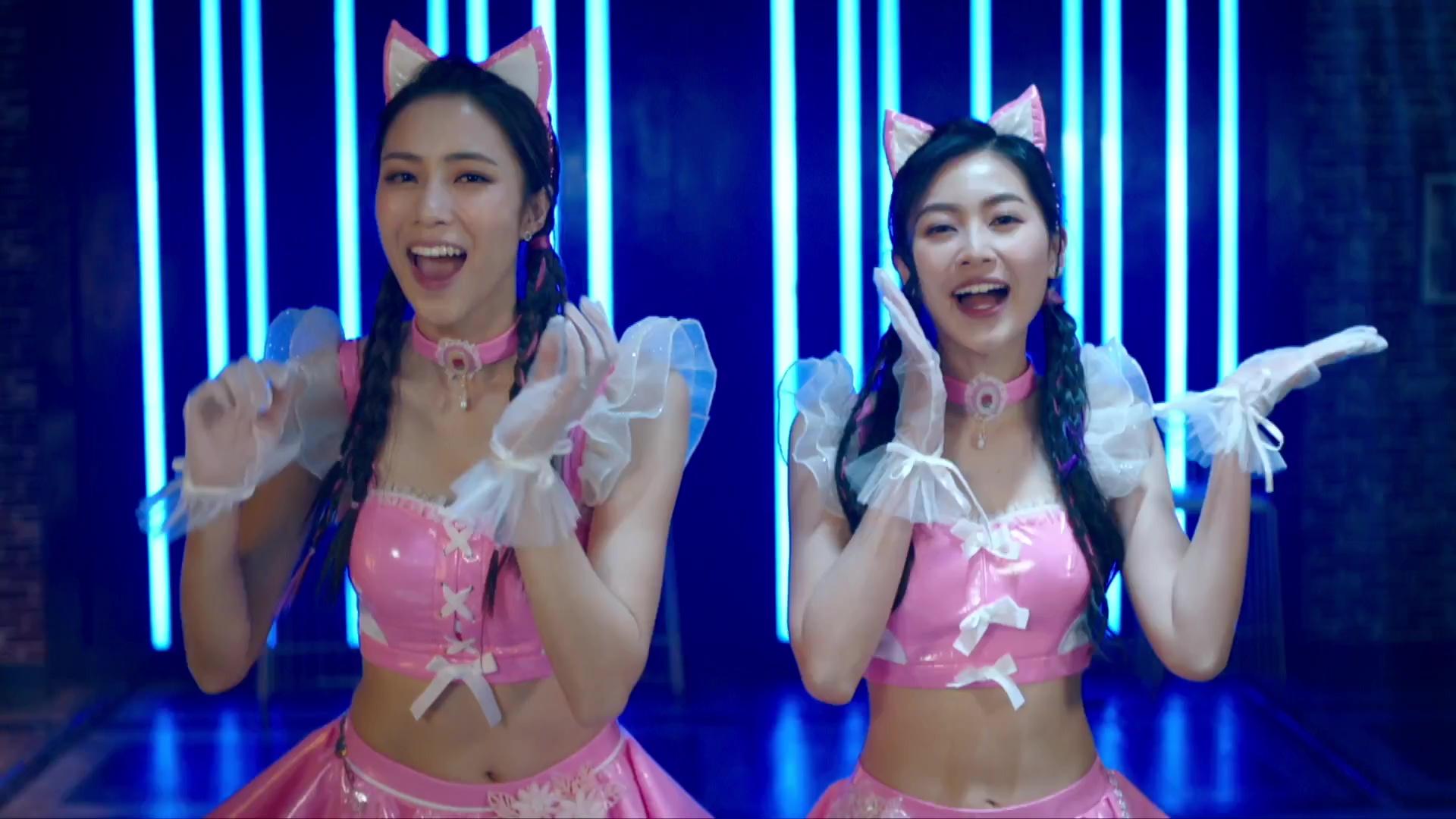 劉穎鏇與郭柏妍組女團Double C。