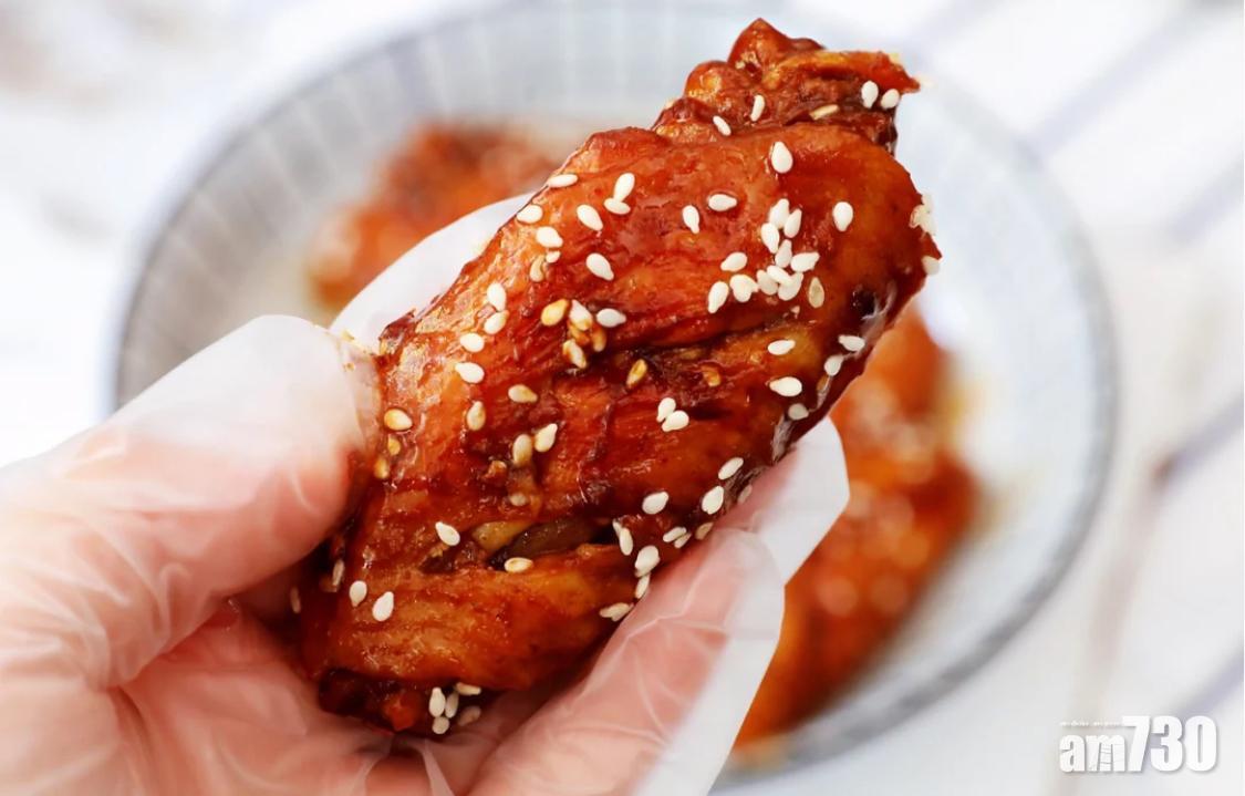 啤酒雞翼味道香濃易入口。