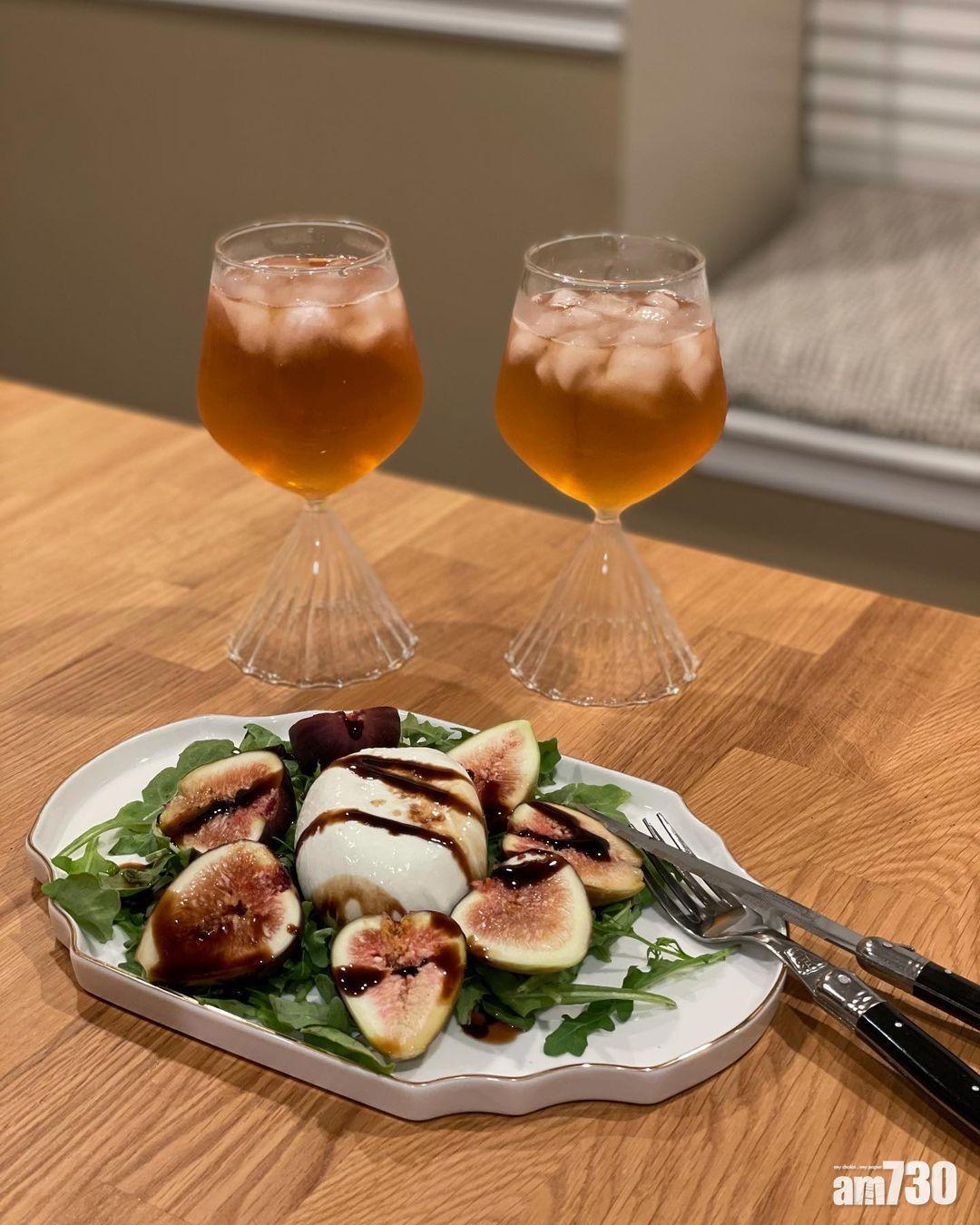 韓式料理|紅茶加燒酒的配搭易入口。(instagram @suya531)