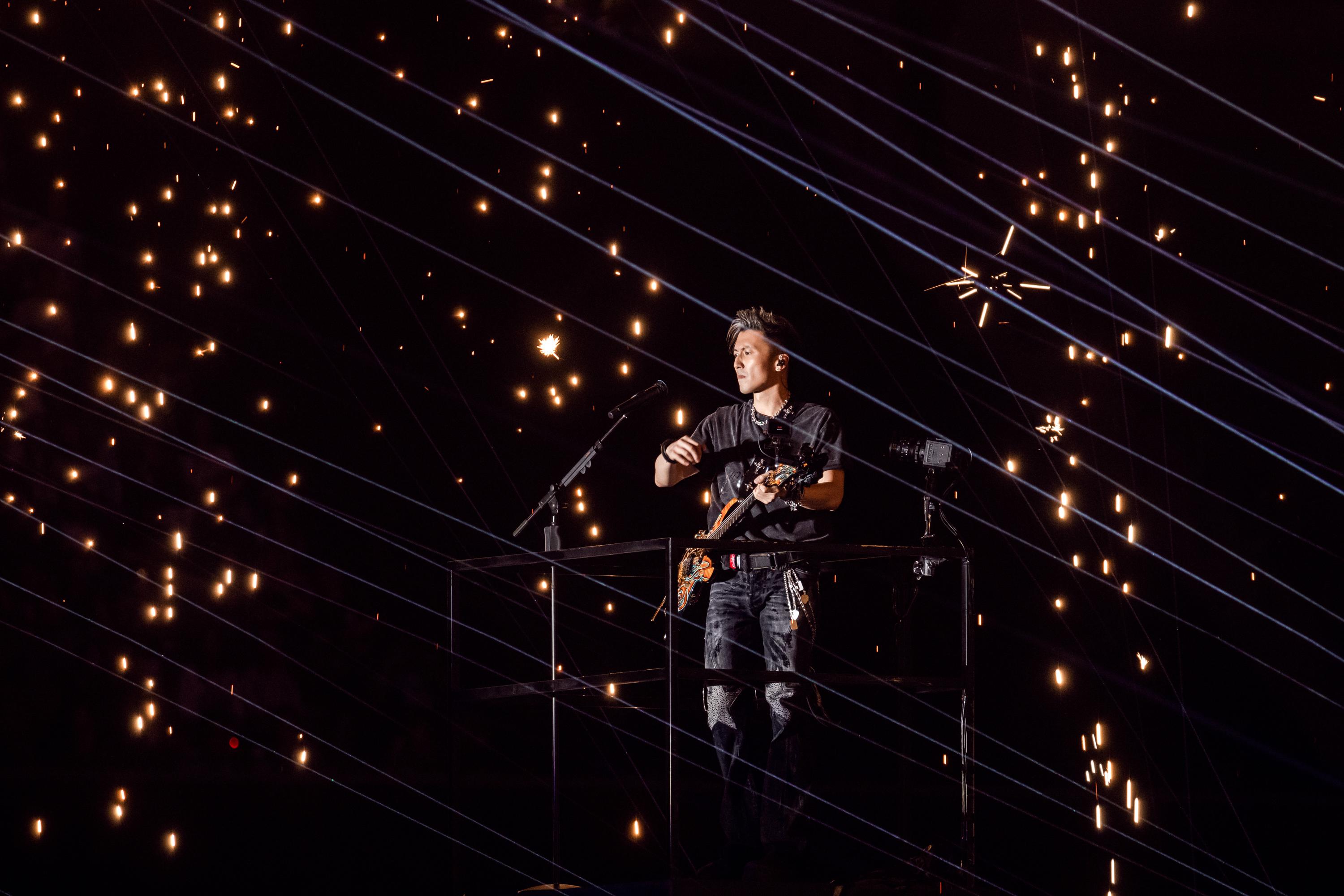 歌手謝霆鋒一連四日(24至27日)在啟德主場館舉行演唱會完滿結束(啟德體育園)