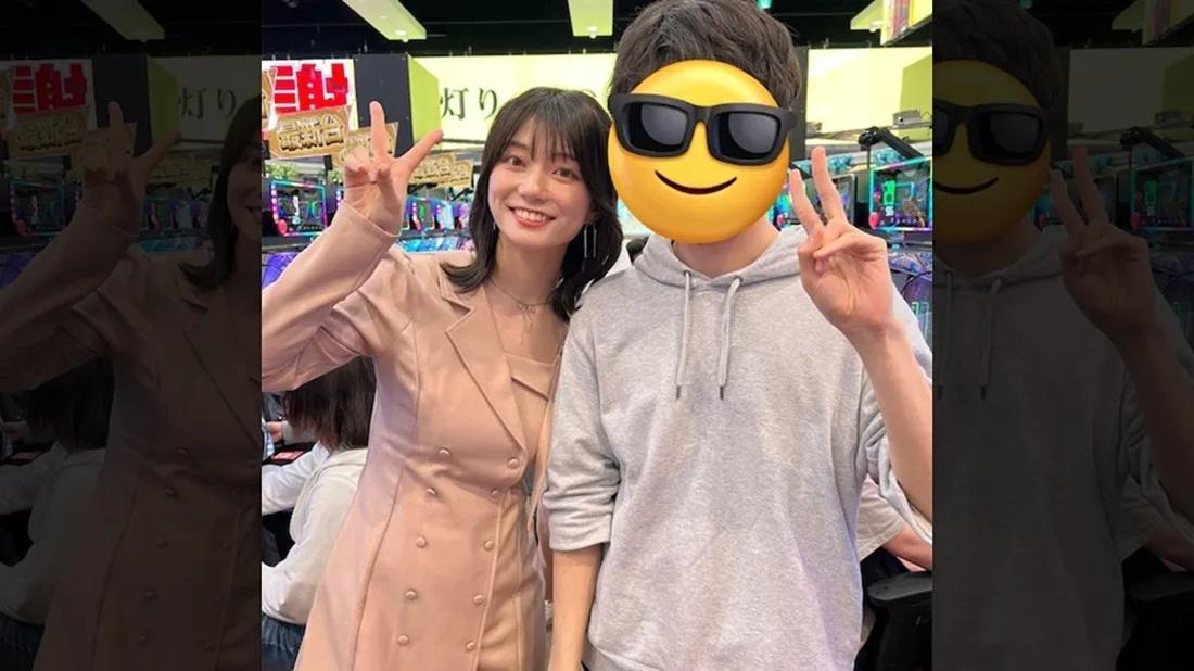 環奈與粉絲一張合照惹來網上熱話。