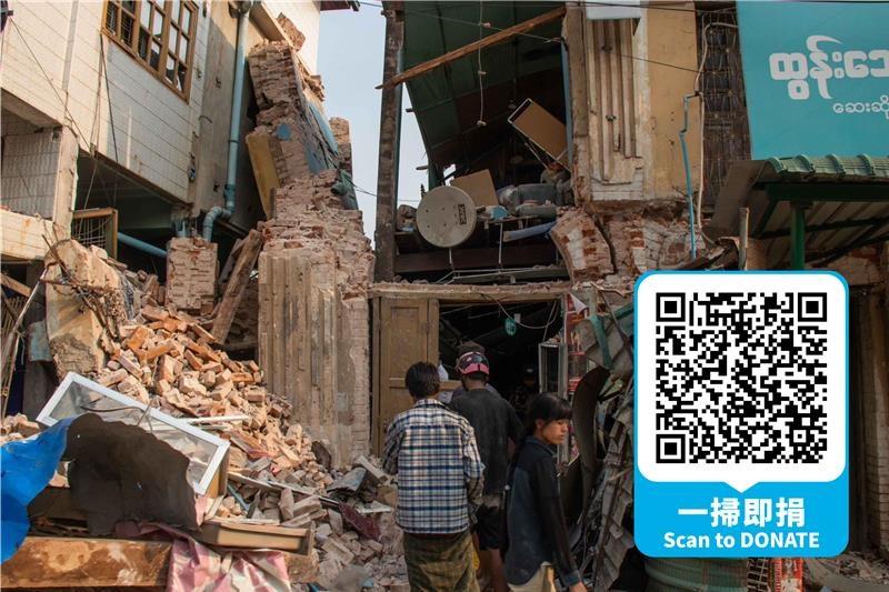 緬甸遭受致命地震 兒童急需援助