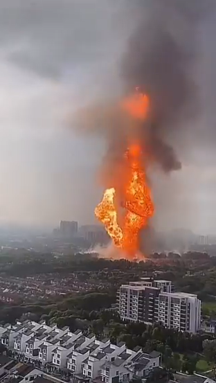 馬來西亞天然氣管爆炸