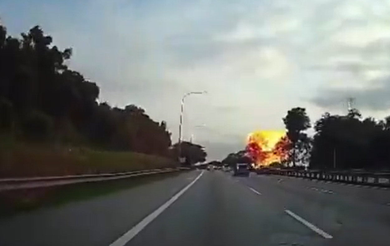 馬來西亞天然氣管爆炸