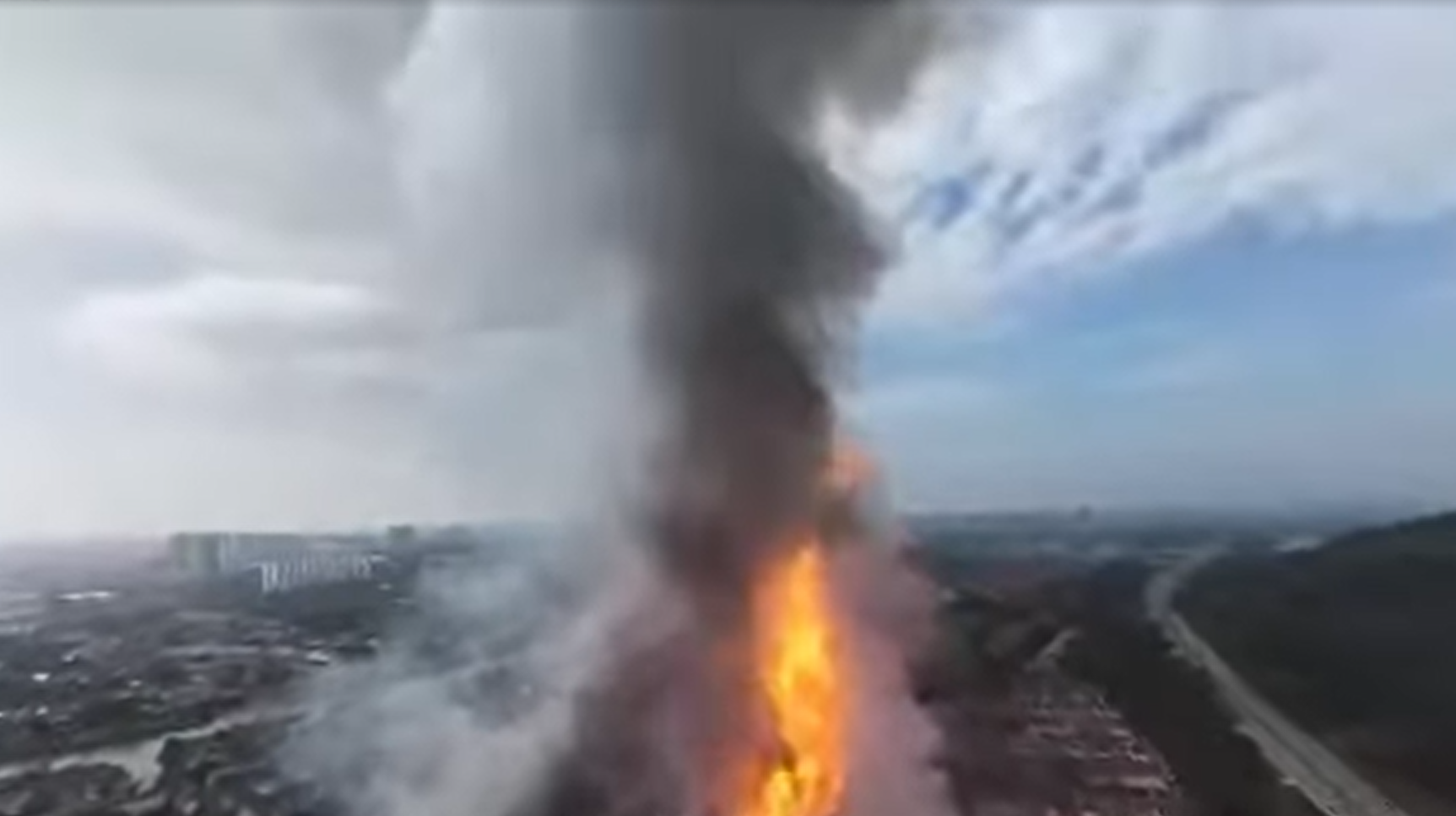 馬來西亞天然氣管爆炸