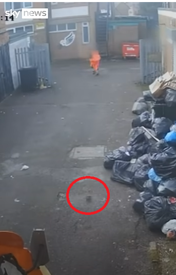 英國伯明翰垃圾車工人罷工