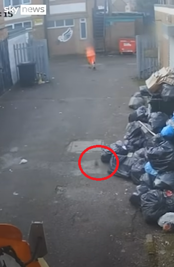 英國伯明翰垃圾車工人罷工