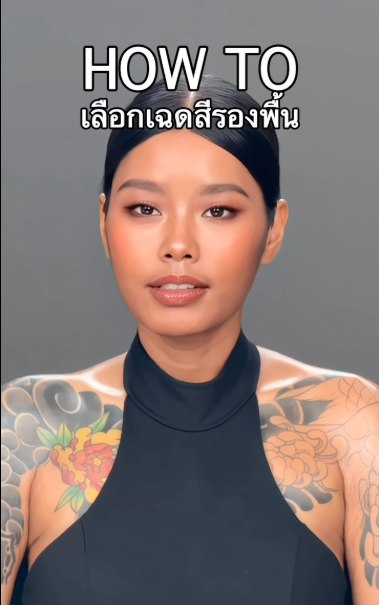 Meen與泰國知名化妝師合作,試妝泰國電影《邪降2》經典角色-高中教師Panor。