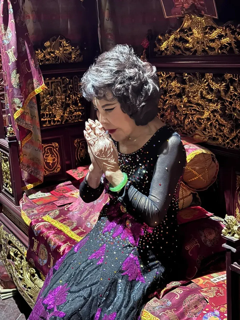 黃夏蕙最近觀看了《破地獄》加長版的謝票場次