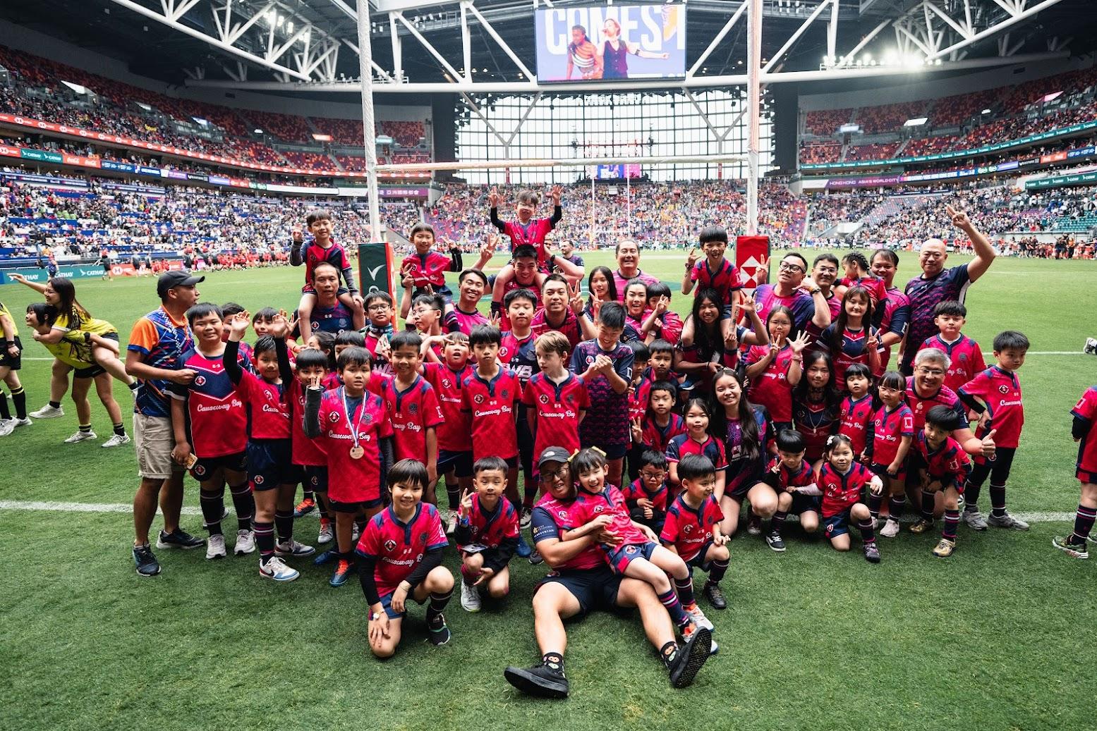 賽馬會社區欖球計劃圓滿結束 逾萬市民共享欖球盛事