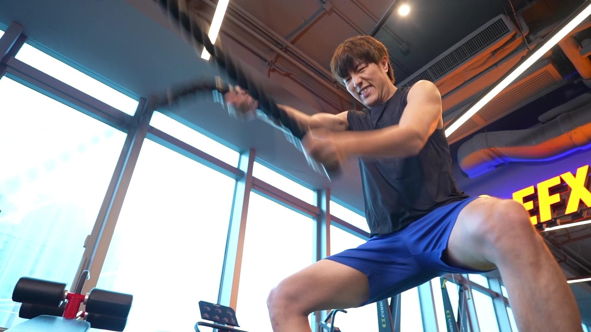 一睇啲截圖,就知趙浚承有幾咁熱愛運動啦。