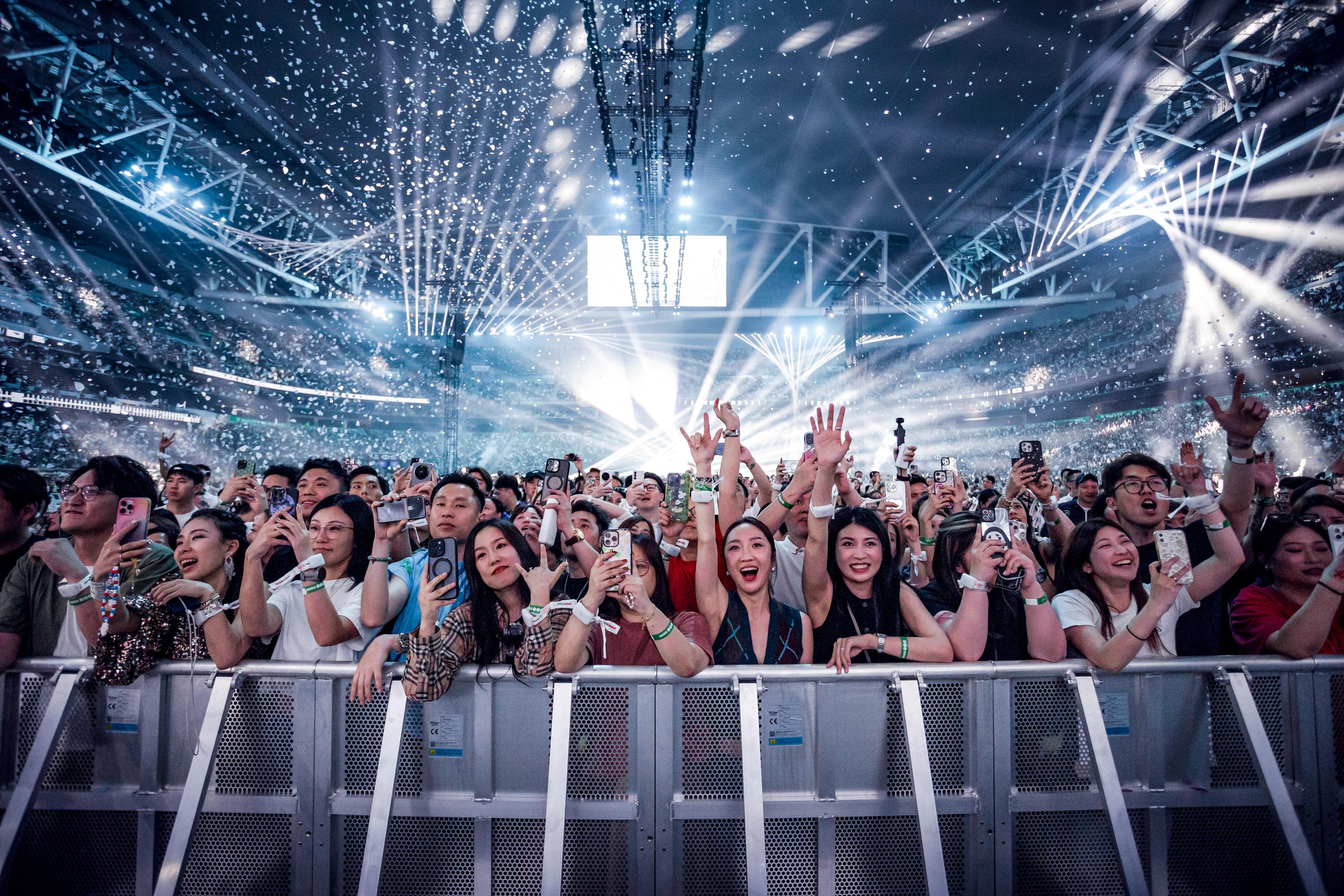 謝霆鋒一連四日在啟德主場館舉行的個人演唱會圓滿舉行。 (啟德體育園提供)