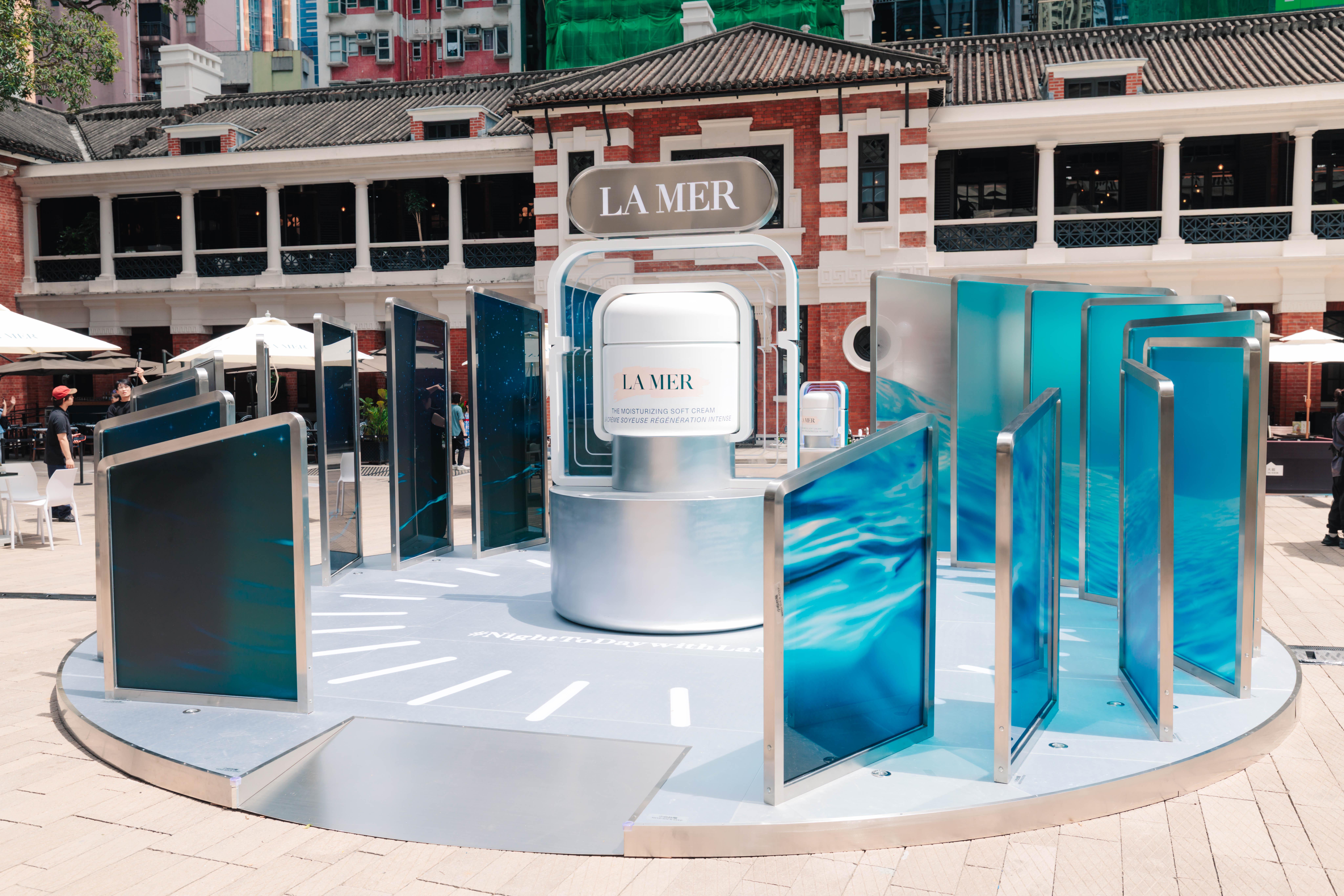 La Mer在大館舉行限定的 Night To Day Miracle Journey日夜修復奇蹟之旅。