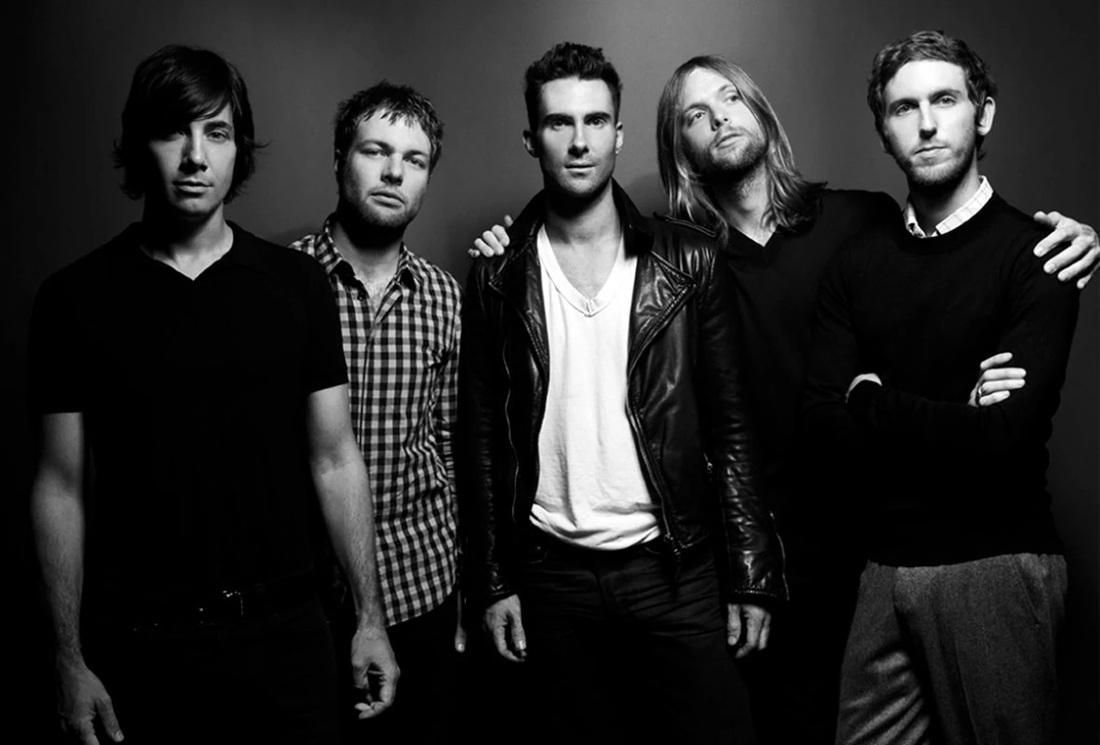 1994年出道的美國搖滾樂隊Maroon 5,至今推出無數經典歌曲,也是格林美等音樂頒獎禮常客。