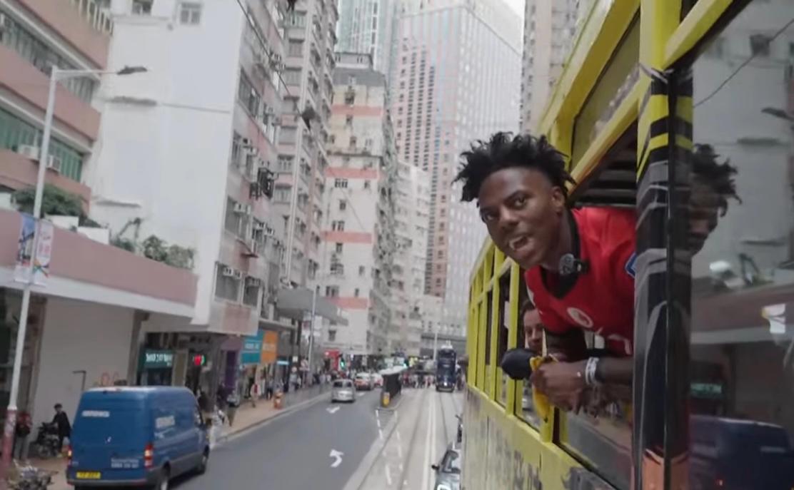 甲亢哥IShowSpeed迫港鐵引混亂 現身鵝頸橋體驗打小人