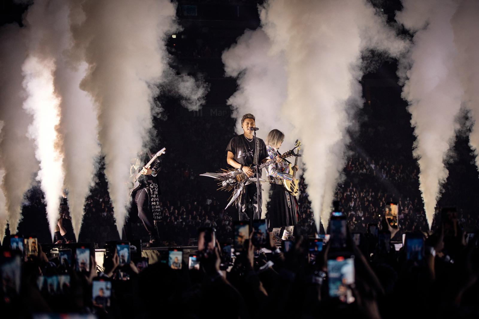 謝霆鋒一連四場的《Evolution Nic Live進化演唱會》昨日舉行至第二場。