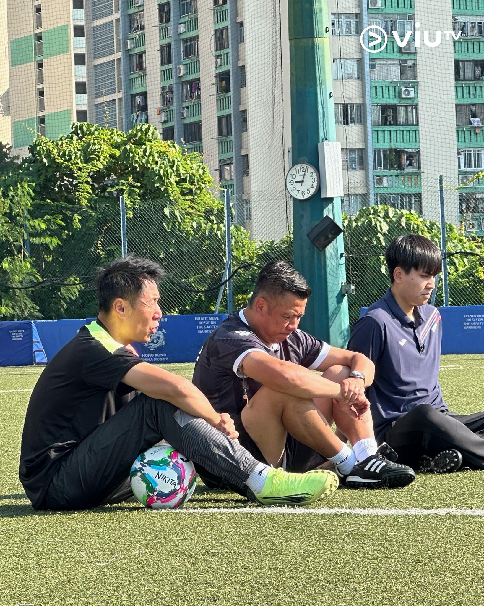 《足球女將》「螢花」教練郭嘉諾獲好評。(ViuTV fb)