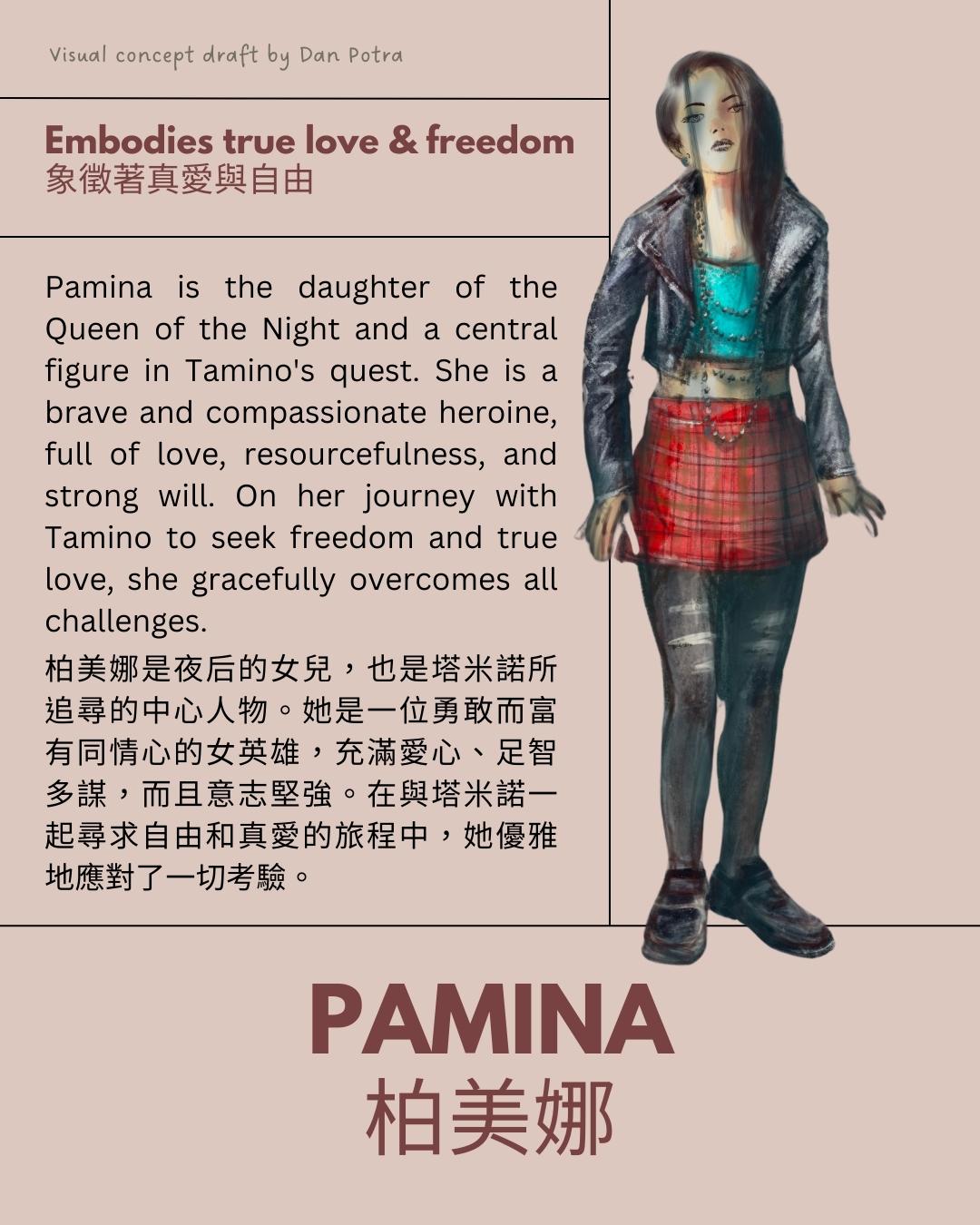 《魔笛》角色設定及介紹。