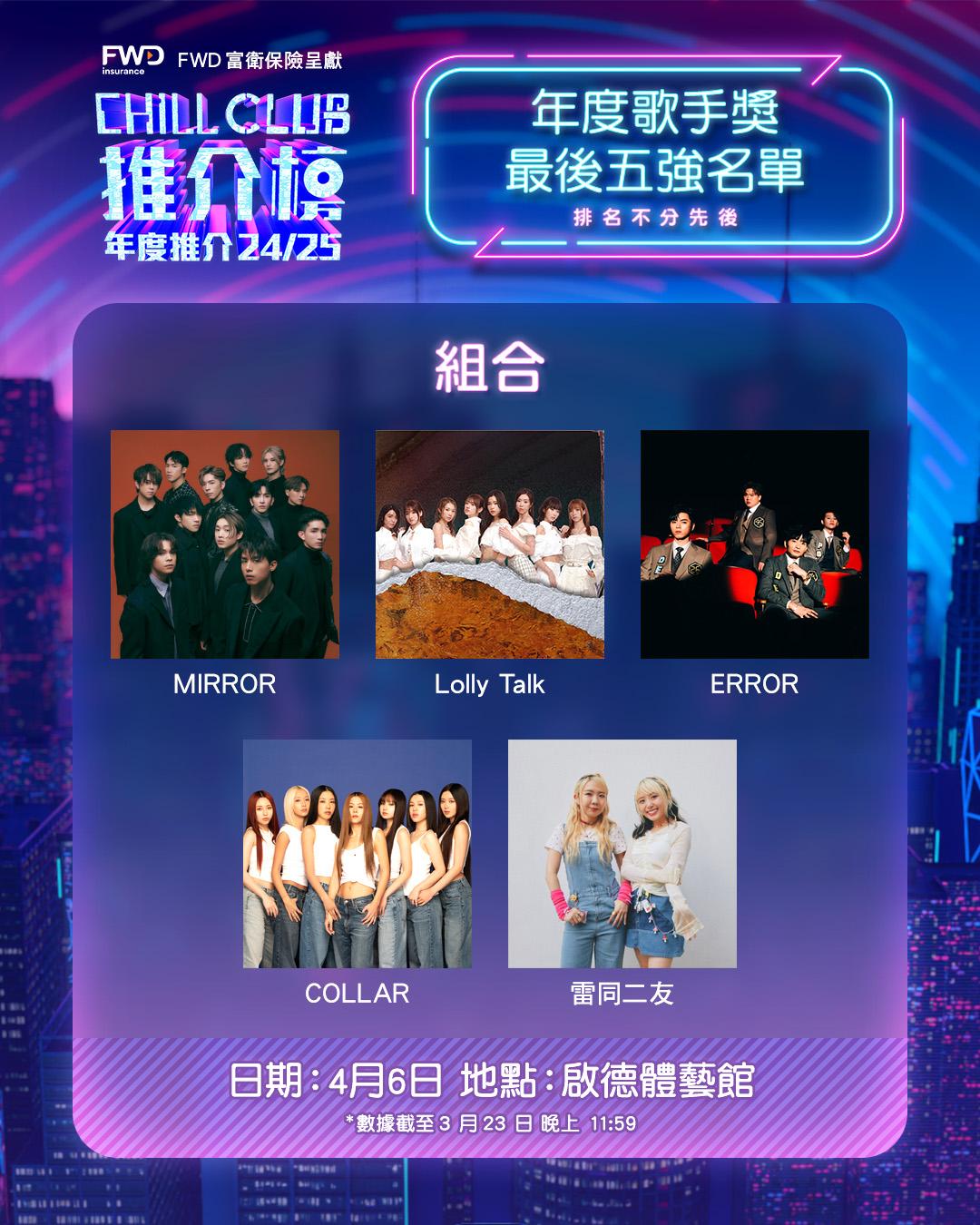 CHILL CLUB 年度組合