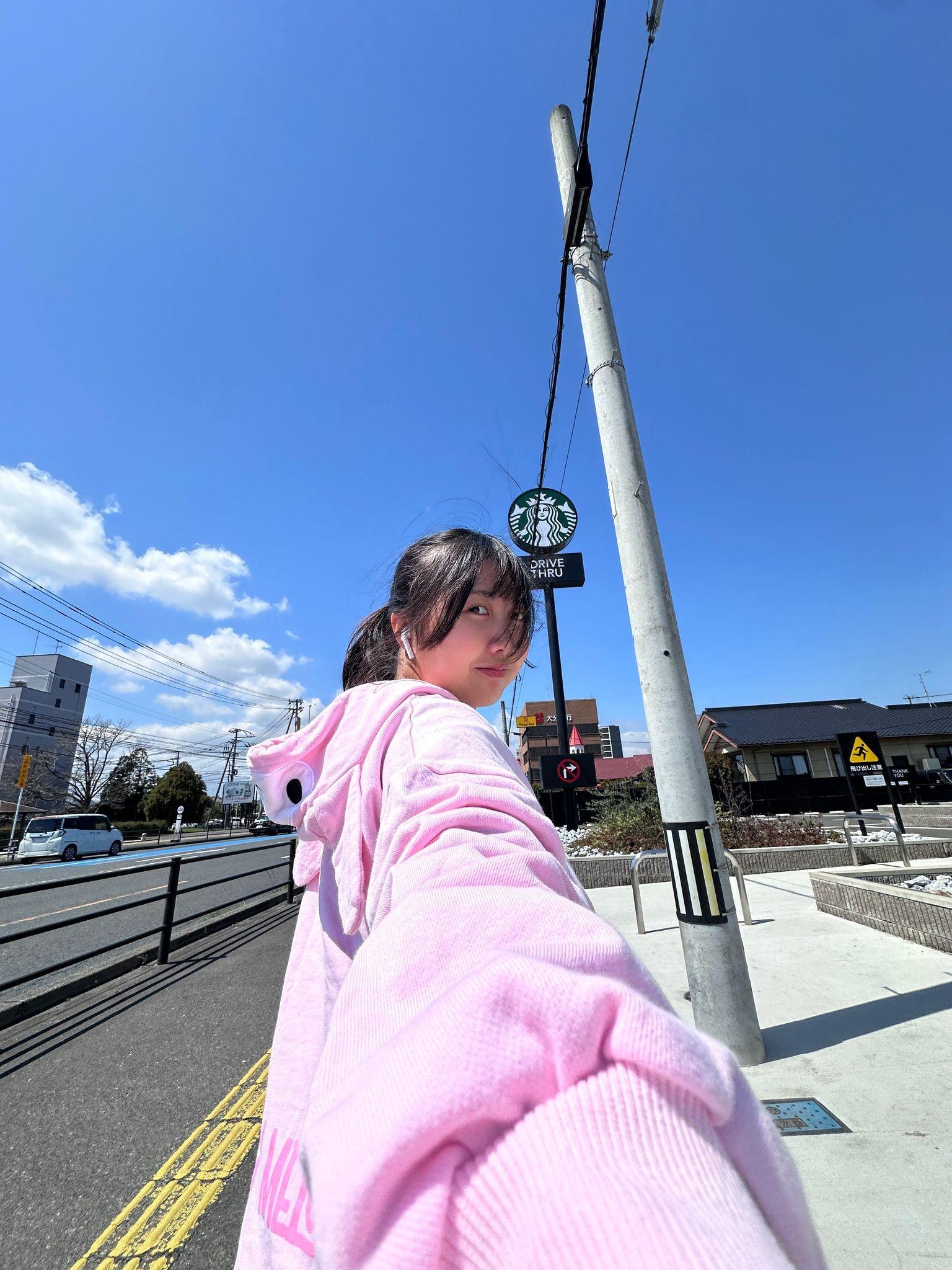 「美心妹妹」Celine楊鎧凝冷靜應對日本地震預言。(facebook@Celine 楊鎧凝)