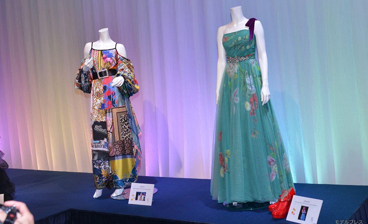 中山美穗的追思會上展示她生前歌衫。