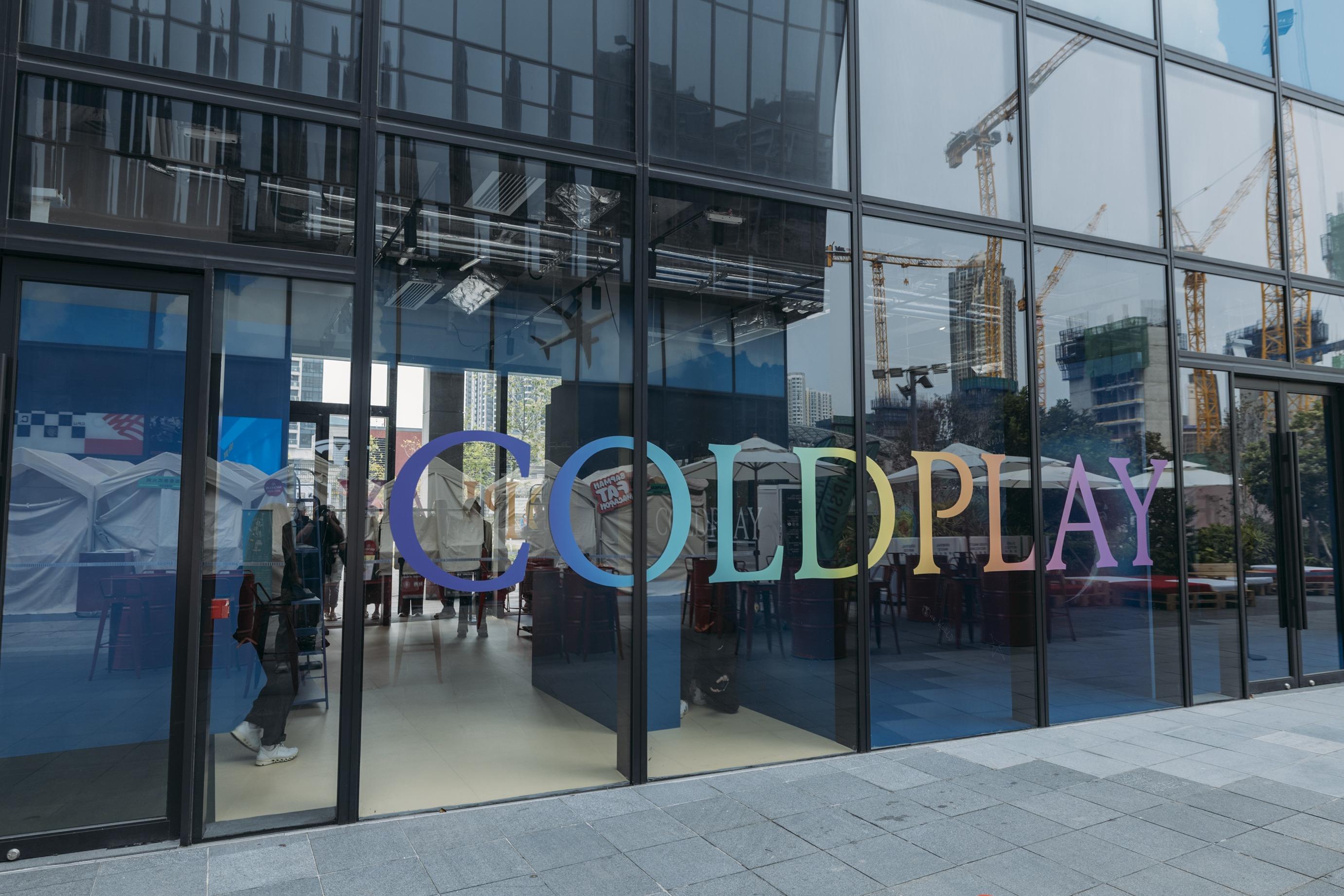 Coldplay Moon Music Pop-up at AIRSIDE